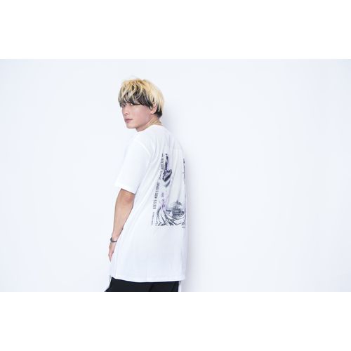 PD × SIVA(MUZE) グラフィックTシャツ/ブラック
